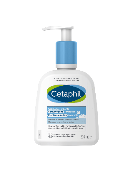 CETAPHIL CREMA DETERGENTE SCHIUMOGENA IDRATANTE 236 ML