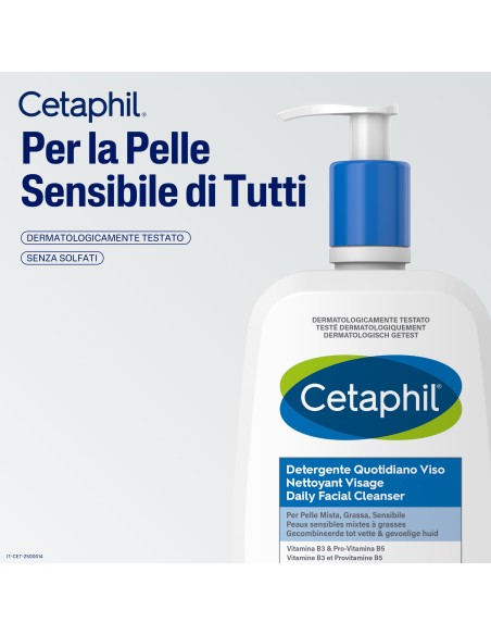 CETAPHIL DETERGENTE QUOTIDIANO VISO 470 ML