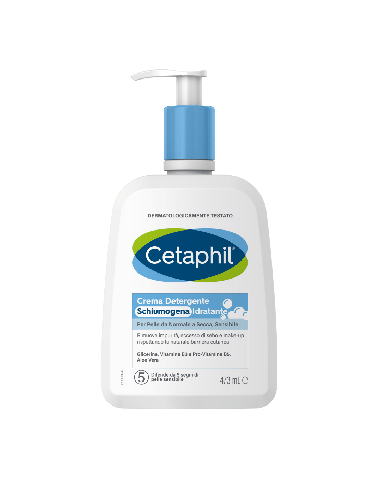 CETAPHIL CREMA DETERGENTE SCHIUMOGENA IDRATANTE 473 ML