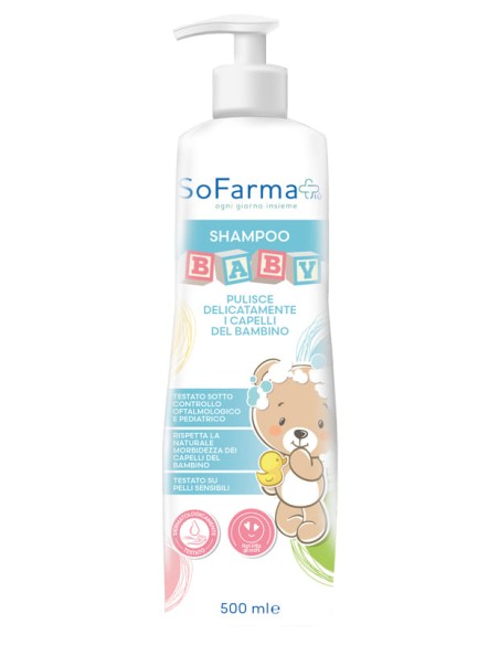 SHAMPOO BABY 500 ML SOFARMAPIU'