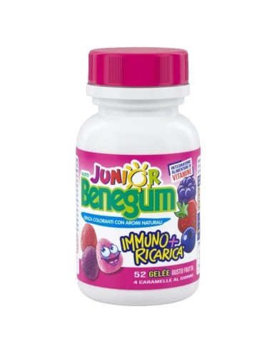 BENEGUM J IMMUNO + RICARICA FRUTTI ROSSI 156 G