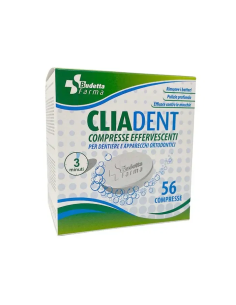 CLIADENT 56 COMPRESSE EFFERVESCENTI