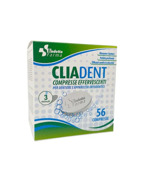 CLIADENT 56 COMPRESSE EFFERVESCENTI