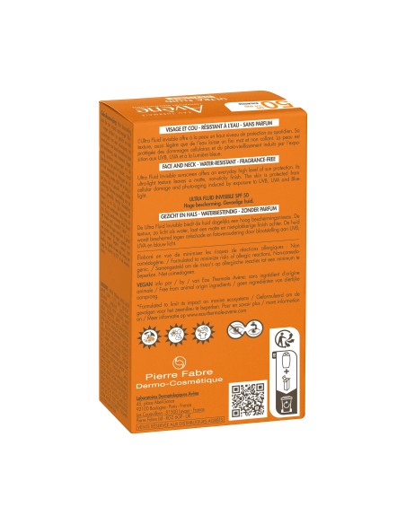 EAU THERMALE AVENE SOLARE ULTRA FLUID SPF50 50 ML
