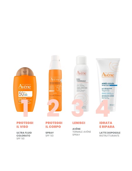 EAU THERMALE AVENE SOLARE ULTRA FLUID PERFEZIONATORE SPF50+ 50 ML