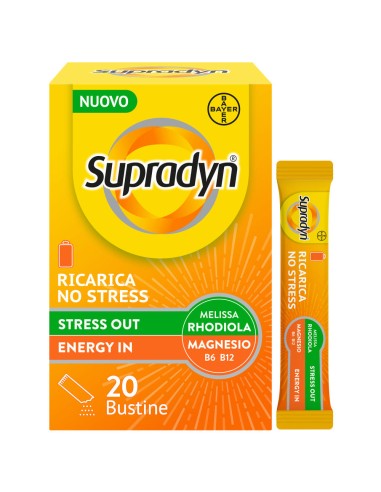 SUPRADYN RICARICA NO STRESS 20 BUSTINE