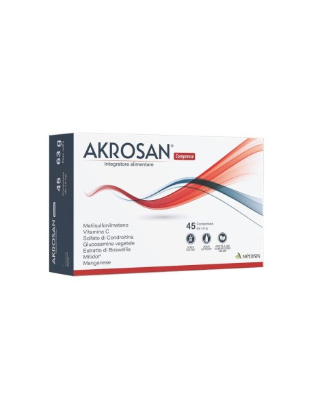 AKROSAN 45 COMPRESSE
