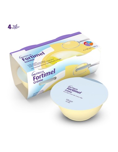 FORTIMEL CREME VANIGLIA 4 PEZZI DA 125 G