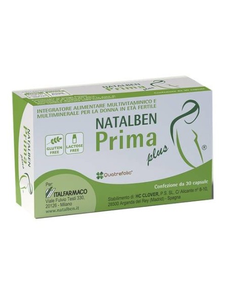 NATALBEN PRIMA PLUS 30 CAPSULE