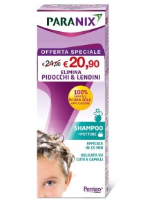 PARANIX SHAMPOO TRATTAMENTO TAGLIO PREZZO 200 ML