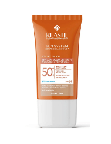RILASTIL SUN SPF50+ VELVET TOUCH COLOR 50 ML
