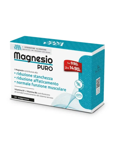 SANAVITA MAGNESIO PURO 45 COMPRESSE