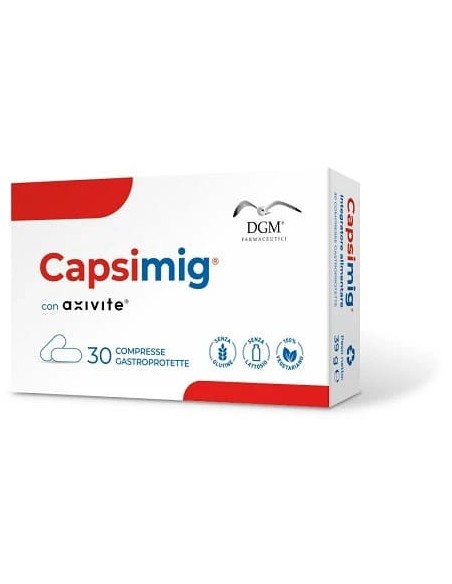 CAPSIMIG 30 COMPRESSE GASTROPROTETTE