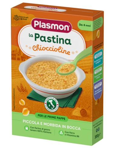 PLASMON PASTA CHIOCCIOLINE 300 G