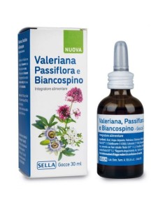 VALERIANA PASSIFLORA E BIANCOSPINO GOCCE 30 ML