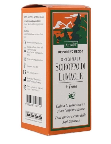 SCIROPPO LUMACHE ORIGINALE ALSITAN 150 ML