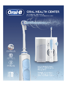 ORALB POWER ORAL CENTER MD20 + 3 REFILL