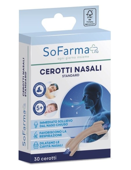 CEROTTO NASALE CLASSICO 30 PEZZI SOFARMAPIU'