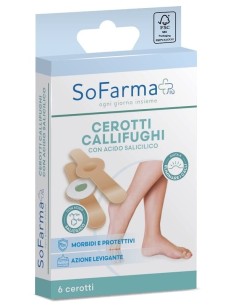 CEROTTO PARACALLO CALLIFUGO 7X1,2 CM FARMAPIU' 6 PEZZI