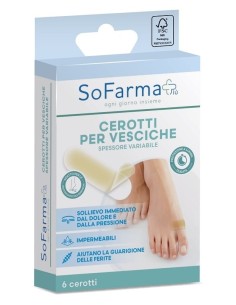 CEROTTO VESCICA PICCOLO 20 X 60 MM 6 PEZZI SOFARMAPIU'