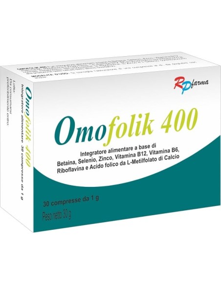 OMOFOLIK 400 30 COMPRESSE