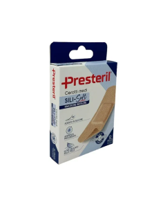CEROTTO PRESTERIL SILI-SOFT SKIN 7,2X2 CM 12 PEZZI