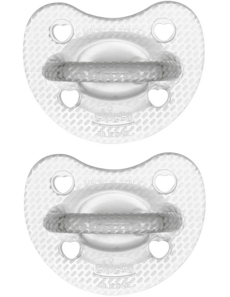 CHICCO GOMMOTTO SILICONE CRYSTAL 16-36 MESI 2 PEZZI