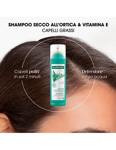 KLORANE SHAMPOO SECCO ORTICA 150 ML