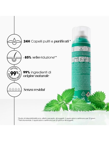 KLORANE SHAMPOO SECCO ORTICA 150 ML
