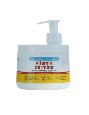 VITAMINDERMINA CREMA IDRATANTE RESTITUTIVA DISPENSER 400 ML