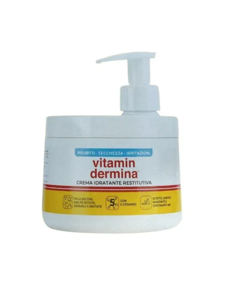 VITAMINDERMINA CREMA IDRATANTE RESTITUTIVA DISPENSER 400 ML