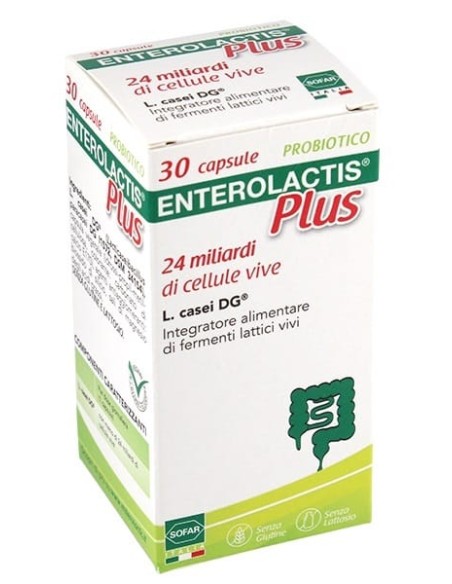 GMM FARMA ENTEROLACTIS PLUS 30 CAPSULE