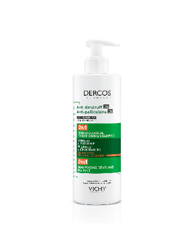DERCOS TECHNIQUE ANTI DANDRUFF SHAMPOO 2IN1 400 ML