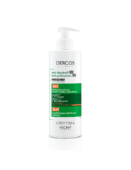 DERCOS TECHNIQUE ANTI DANDRUFF SHAMPOO 2IN1 400 ML