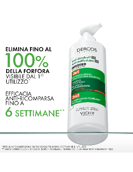 DERCOS TECHNIQUE ANTI DANDRUFF SHAMPOO 2IN1 400 ML