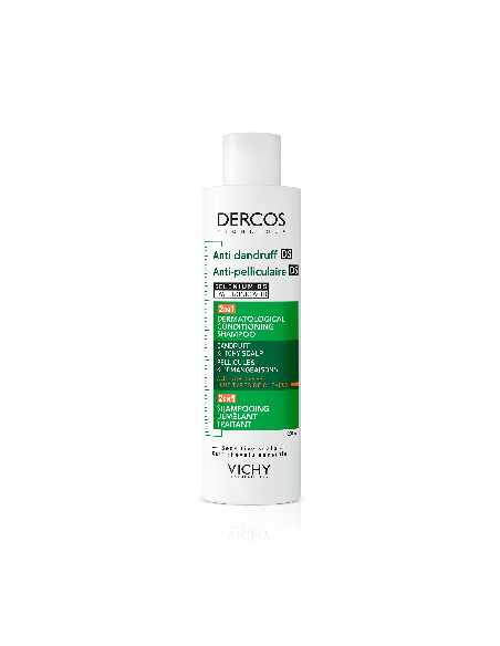 DERCOS TECHNIQUE ANTI DANDRUFF SHAMPOO 2IN1 200 ML