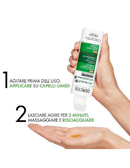 DERCOS TECHNIQUE ANTI DANDRUFF SHAMPOO 2IN1 200 ML