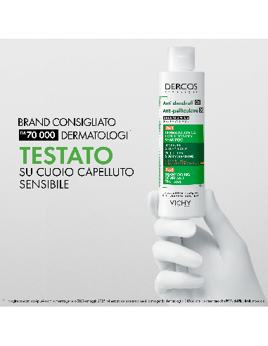 DERCOS TECHNIQUE ANTI DANDRUFF SHAMPOO 2IN1 200 ML