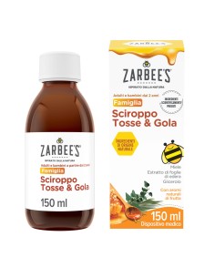 ZARBEE'S TOSSE GOLA SCIROPPO 150 ML