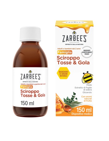 ZARBEE'S TOSSE GOLA SCIROPPO 150 ML