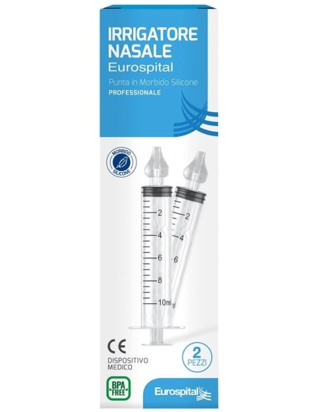 IRRIGATORE NASALE EUROSPITAL 2 PEZZI