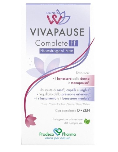 DONNAW VIVAPAUSE COMPLETE FF 30 COMPRESSE