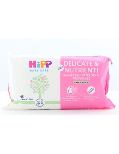 HIPP SALVIETTINE DELICATE&NUTRIENTI 48 PEZZI