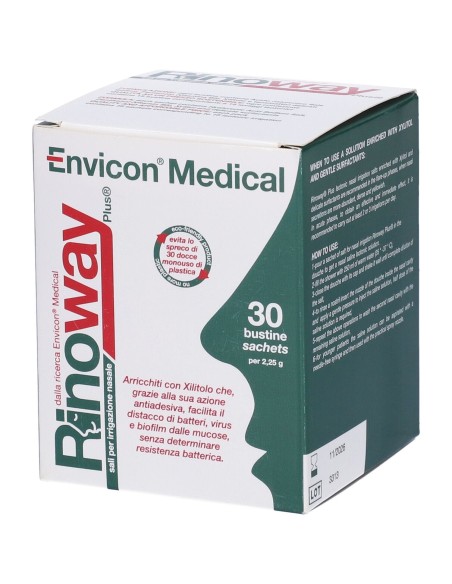 SALI ISOTONICI RINOWAY PLUS CON XILITOLO 30 BUSTINE