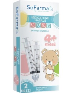 IRRIGATORE NASALE BABY 2 PEZZI SOFARMAPIU'