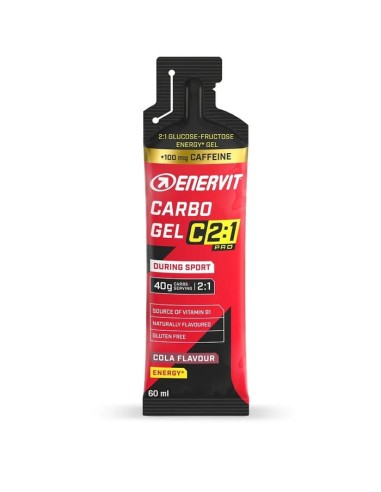 ENERVIT C2 1 PRO CARBO GEL COLA CON CAFFEINA 60 ML