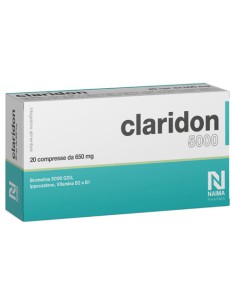 CLARIDON 5000 20 COMPRESSE