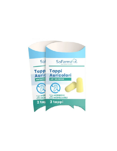 TAPPI AURICOLARI 2 PEZZI SOFARMAPIU'