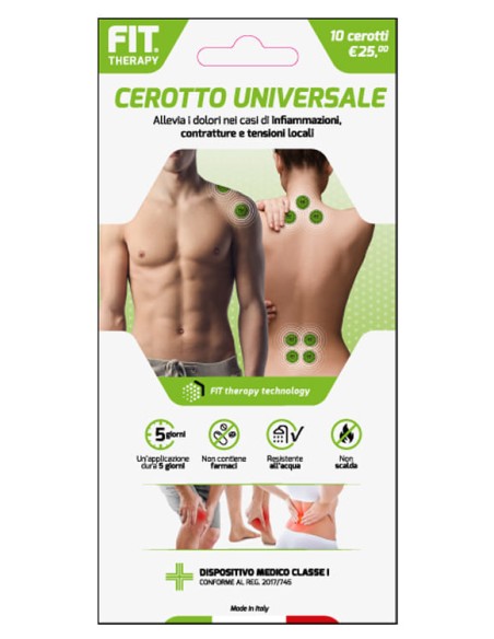 FIT THERAPY CEROTTO UNIVERSALE 10 PEZZI