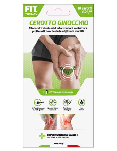 FIT THERAPY CEROTTO GINOCCHIO 10 PEZZI